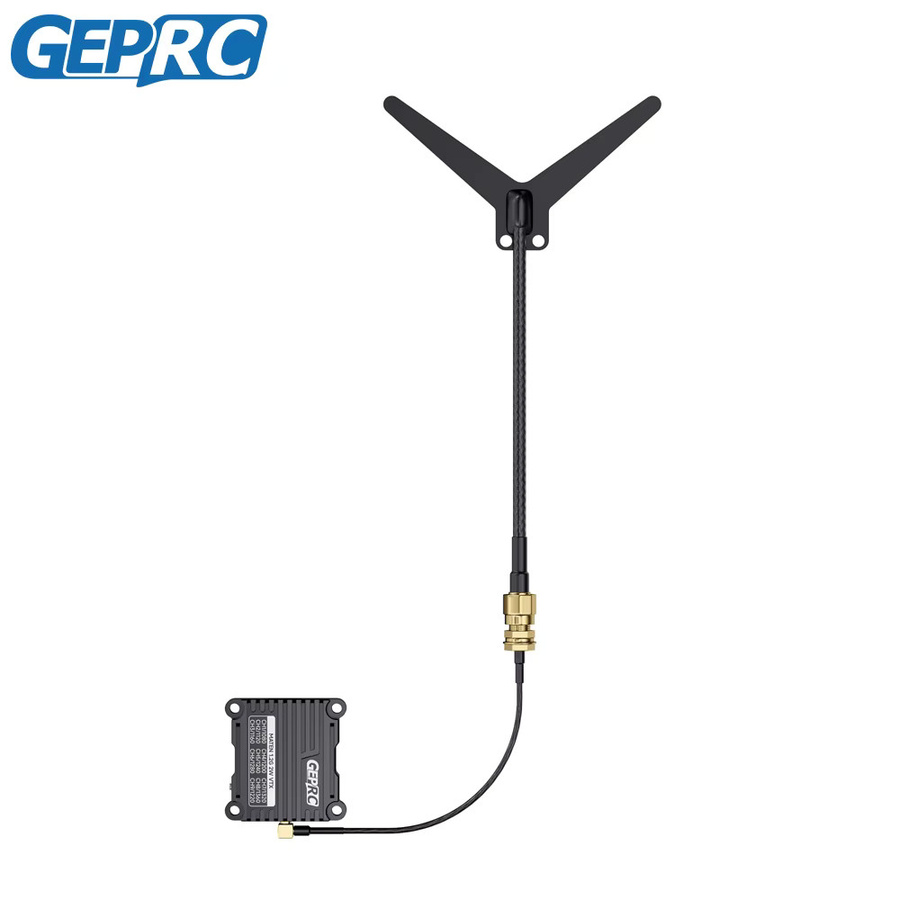 GEPRC MATEN FPV Vtx Bildübertragung 1,2 GHz 2W 2-8S 9CH Schwarz B/T/H: 30,5 x 30,5 mm - Bild 2
