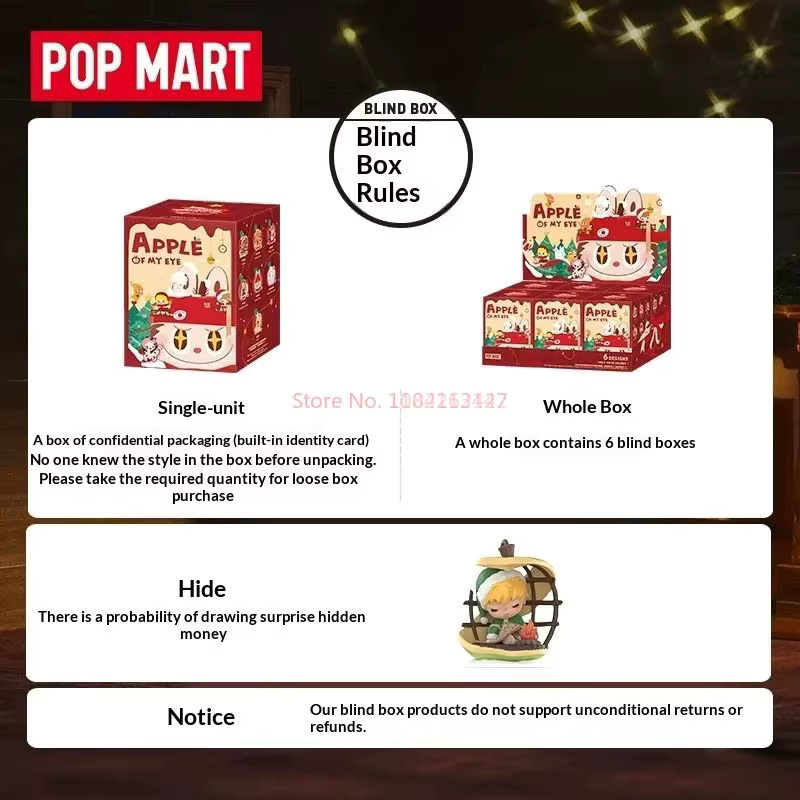 POP MART Apple Of My Eye Serie, Blind Box, Anime Figur, Puppen - Bild 2