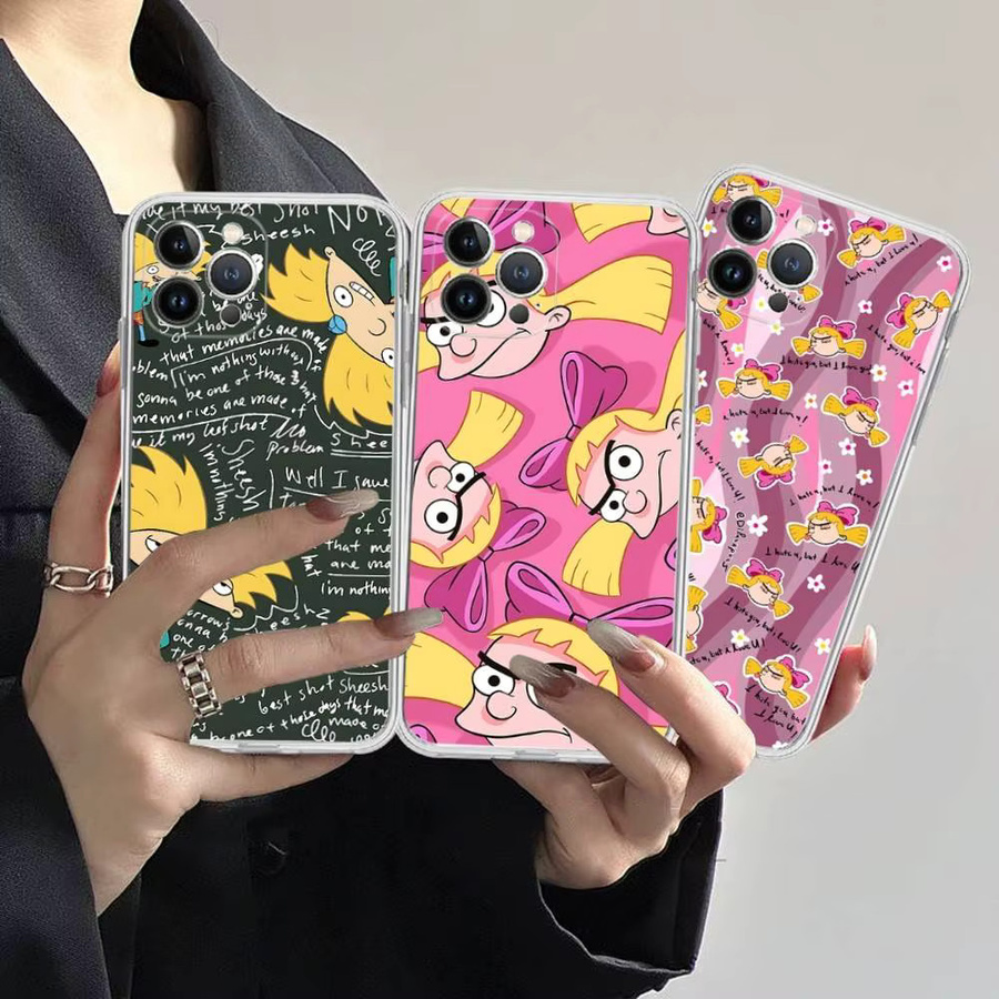 H-Hey A-Arnold Helga Bonito Handyhülle für iPhone 17 16 16e 15 14 13 12 11 Pro Max Mini Plus in Multicolour - Bild 3