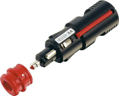 ProCar Sicherheits-Universalstecker für Zigarettenanzünder und Normsteckdosen, Schwarz, max. 8A Belastbarkeit - Bild 1