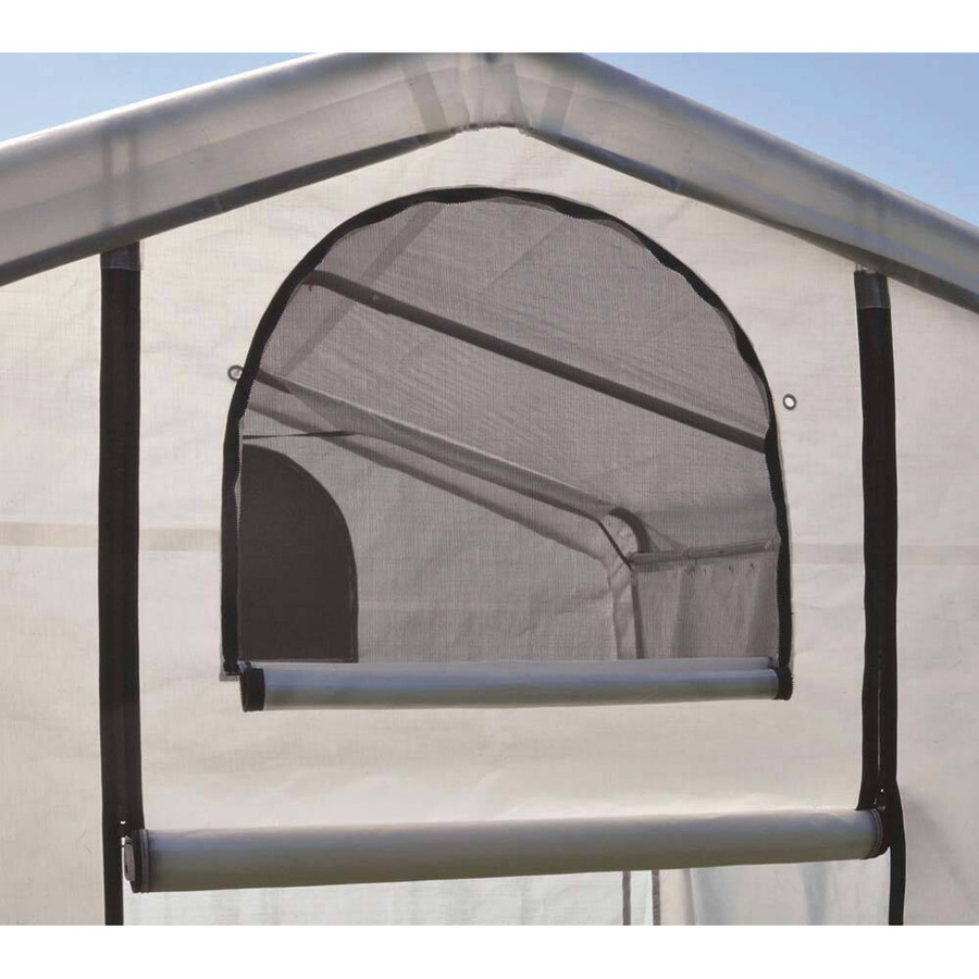 ShelterLogic Foliengewächshaus Weiß 4,32 m², B/H/L: 240 x 180 x 200 cm - Bild 4