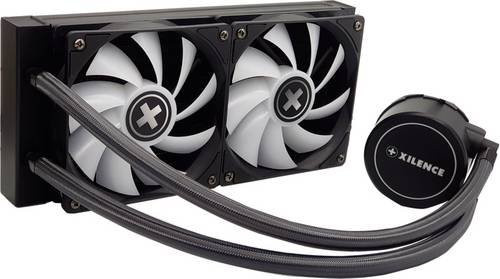 Xilence LiQuRizer LQ240RGB AIO-Komplettkühlung in Schwarz für AMD AM4 und AM5 sowie Intel LGA Sockel - Bild 1