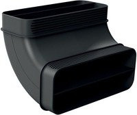 Neff 90° Flachkanalbogen Z861SB2 in Schwarz - Bild 1