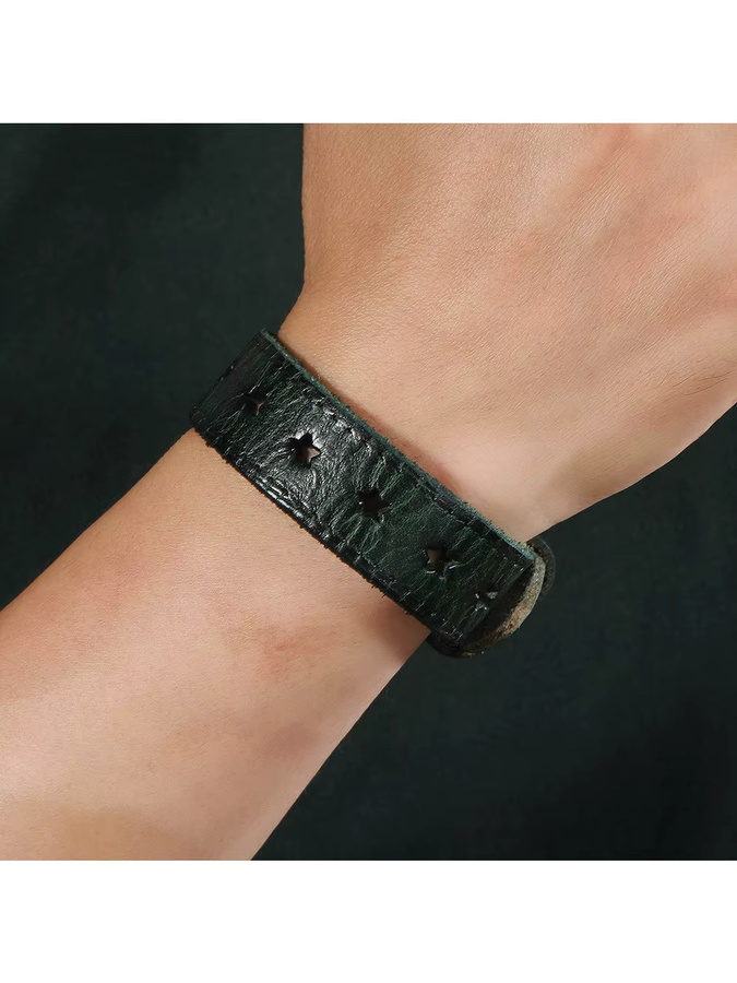 VOQ Armband Rindsleder, Schwarz, Herren - Bild 4