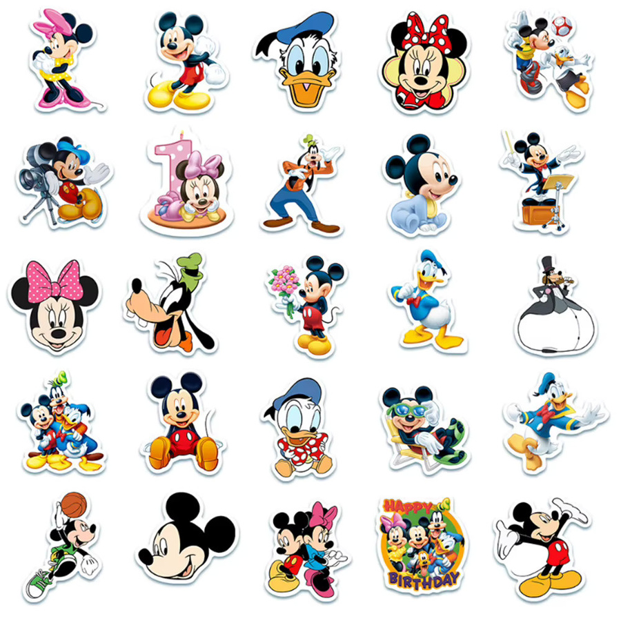 Disney Mickey Mouse Aufkleber, Bunt / Mehrfarbig - Bild 3