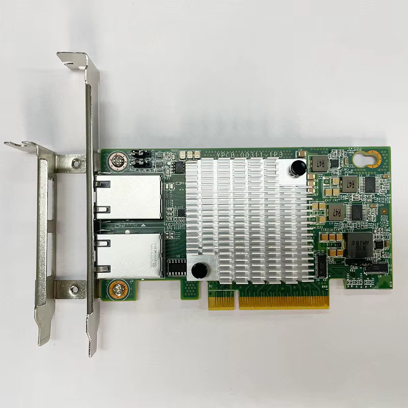 OULLX 10 GbE Dual-Port Ethernet Netzwerk-Erweiterungsadapter X540-T2 PCIe RJ45 für Synology NAS und Desktop-PC - Bild 2