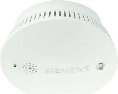 Siemens Indus.Sector Rauchwarnmelder 5TC1296 vernetzbar netzbetrieben weiß Durchmesser: 11,1 cm, Höhe: 4 cm - Bild 1