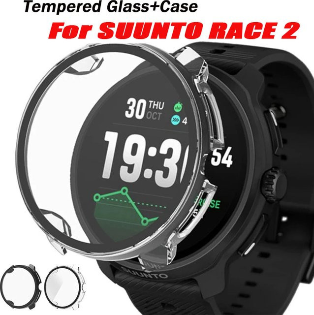 Suunto Schutzhülle Glas, Schwarz, Unisex - Bild 1