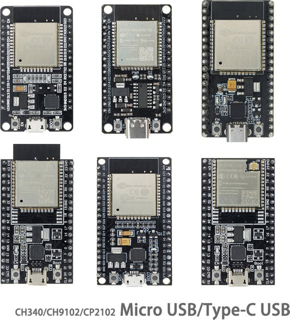 ESP32-Entwicklungsboard mit WiFi und Bluetooth, Dual-Core Mikrocontroller mit extrem geringem Stromverbrauch - Bild 1