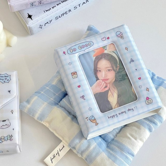 Kawaii Cartoon Star Idol Kpop Fotokartenhalter und Fotoalbum mit Schutzhülle aus Kunststoff - Bild 1