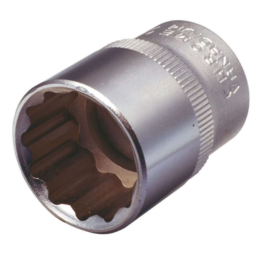 KS Tools 1/2 Zoll 12-kant-Stecknuss in Silber, 33 mm - Bild 2