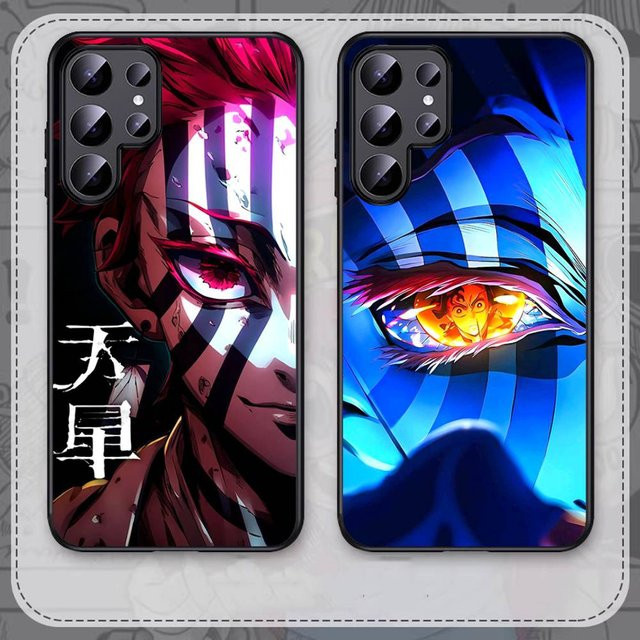 D-Demon Akaza S-Slayer Handyhülle für Samsung Galaxy S24 Ultra, S23, S22, S21, S20, S24 FE, S20 Lite, S21 FE, S22 Ultra 5G in Multicolour - Bild 1