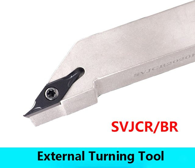 Lihaoping CNC Wendeschneidplatten für externe Drehwerkzeuge in Silber - Bild 1