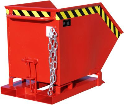 Kippmulde KK 250 von Bauer in Rot (RAL 3000) aus Stahl - Bild 1
