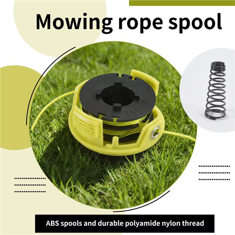 Ryobi HLZS Trimmerspule für Rlt3025f inklusive RAC119 Mähseil, RAC118 Abdeckung und Feder - Bild 3