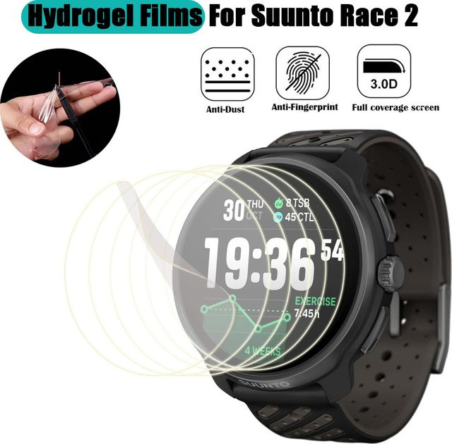 Suunto Displayschutzfolie TPU, transparent, Unisex - Bild 1