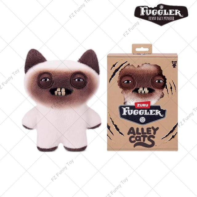 Fuggler Old Fogies Alley Cats Fuggstars Zahnschmelz-Monster, Plüschtier - Bild 1