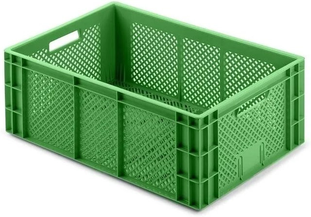 CHEFGASTRO Eurobehälter Obst- und Gemüsekasten Grün H x B x T: 22 x 40 x 60 cm - Bild 1