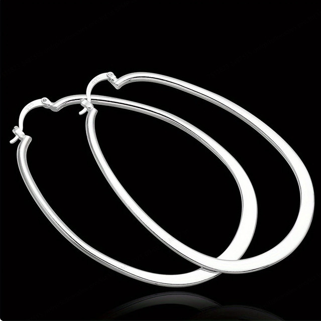 DOTEFFIL Ohrringe 925 Silber, 45 mm, Damen - Bild 1
