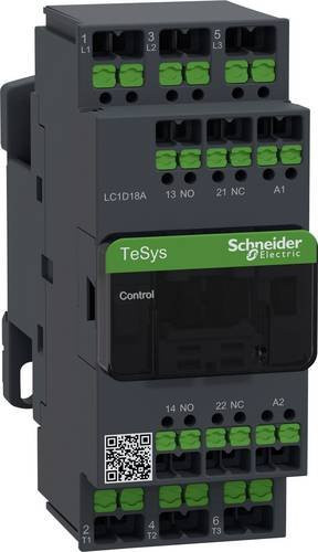 Schneider Electric LC1D18AV7 Leistungsschütz in Grau - Bild 1