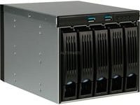 Chenbro StorageKit Einbaurahmen für 3x 5,25 Zoll auf 5x 3,5 Zoll SATA in Schwarz - Bild 1