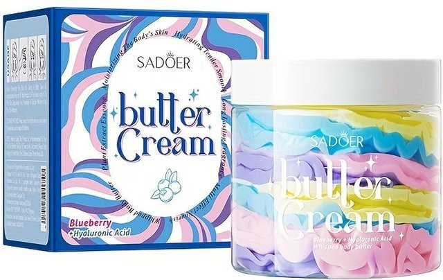 Perfect Skin Heidelbeere Hyaluronsäure Buttercreme, 180 g, Körperpflege - Bild 1