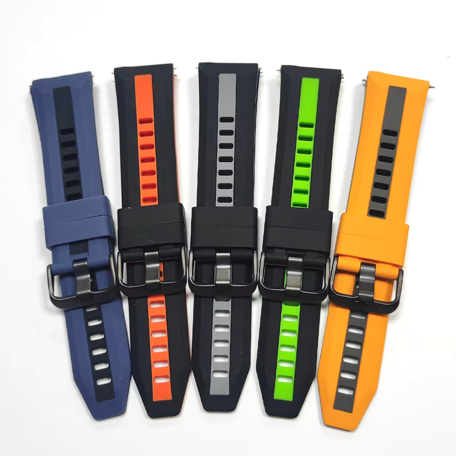 Uhrenarmband Silikon, 22 mm, Unisex - Bild 3