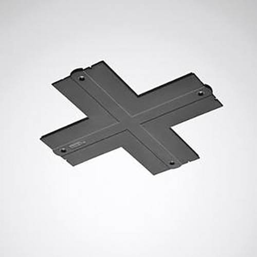 Trilux Hochvolt-Schienensystem-Komponente Abd X DALI Canopy in Schwarz - Bild 1