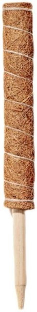 LIUXING Kletterhilfe für Pflanzen als biegbare Kokospalmenstange aus Holz, Farbe: Braun, Höhe: 90 cm - Bild 1