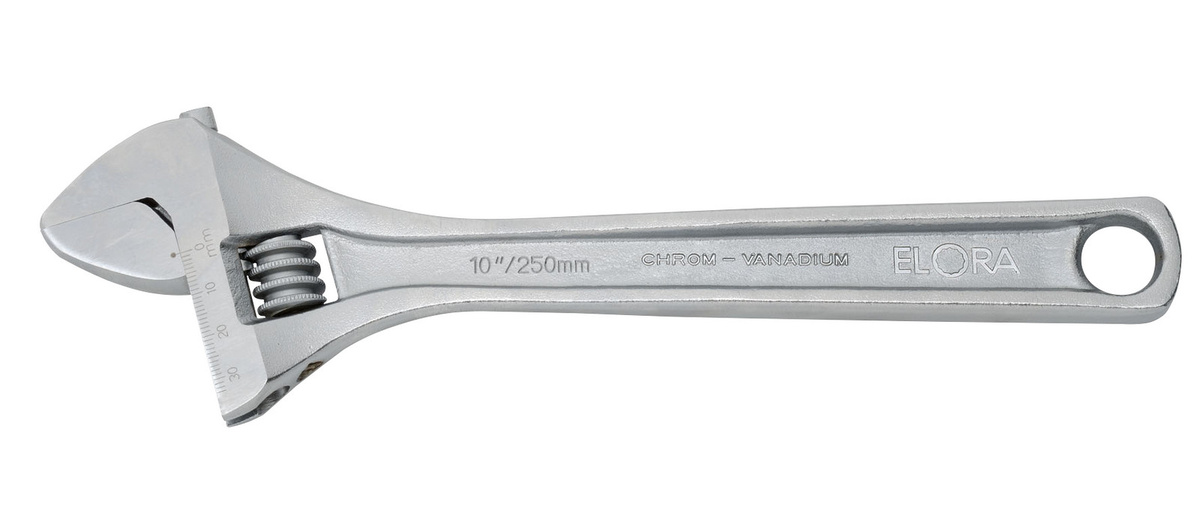 Elora Rollgabelschlüssel Economy in Silber mit einer Spannweite von 30 mm, ELORA-61-MB 10 - Bild 1
