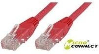 MicroConnect CAT 6 Netzwerkkabel RJ-45 auf RJ-45 UTP Ethernet LAN Kabel, Rot, 10 m - Bild 1