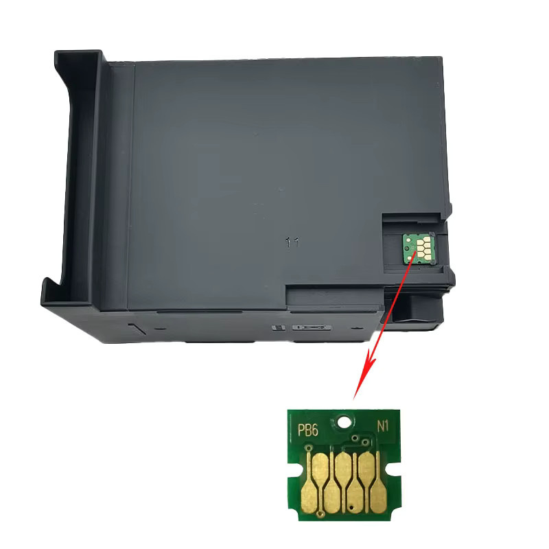 Kompatible Wartungsbox für Epson WorkForce Pro WF-C8190, WF-C869RA, WF8690A, C8190A und PX-S7110 (E-6714 T6714 PXMB6 C13T671400) - Bild 4