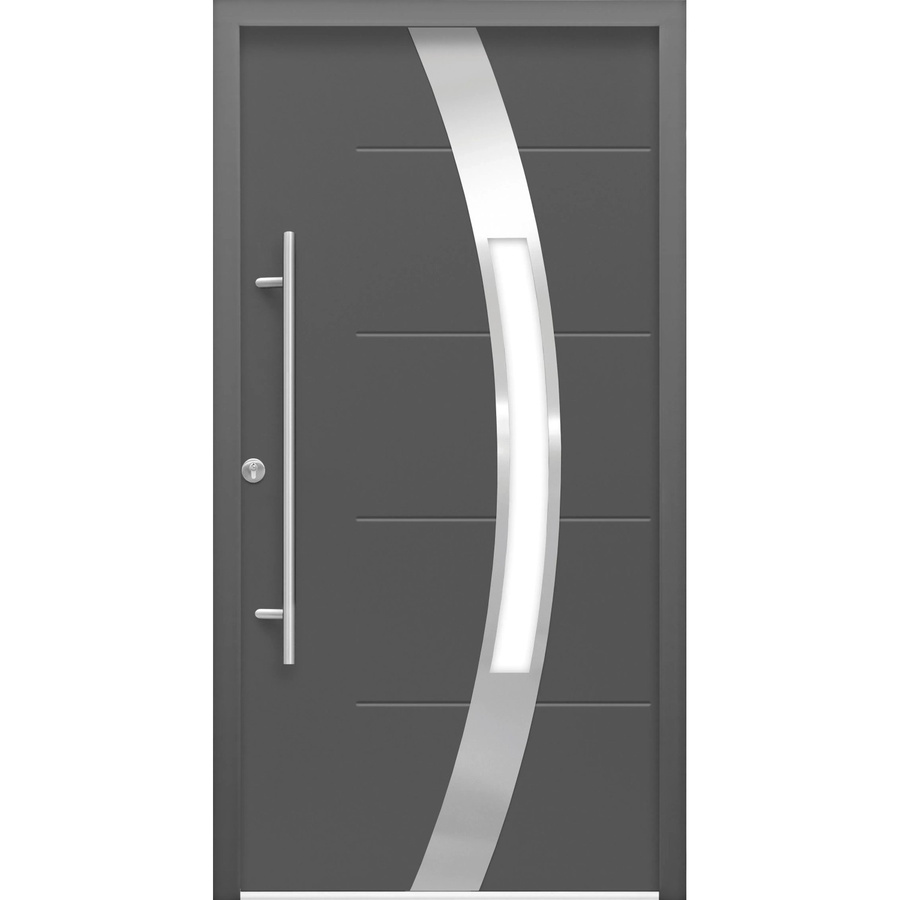 Haustür Splendoor Thermospace Prag Prime mit Glaseinsatz, Anthrazit, Anschlag Links, B: 110 cm, H: 210 cm - Bild 2
