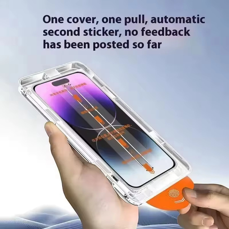 Displayschutzfolie für Apple iPhone 11 bis iPhone 18 Pro Max, transparent, 1-3 Stück - Bild 2