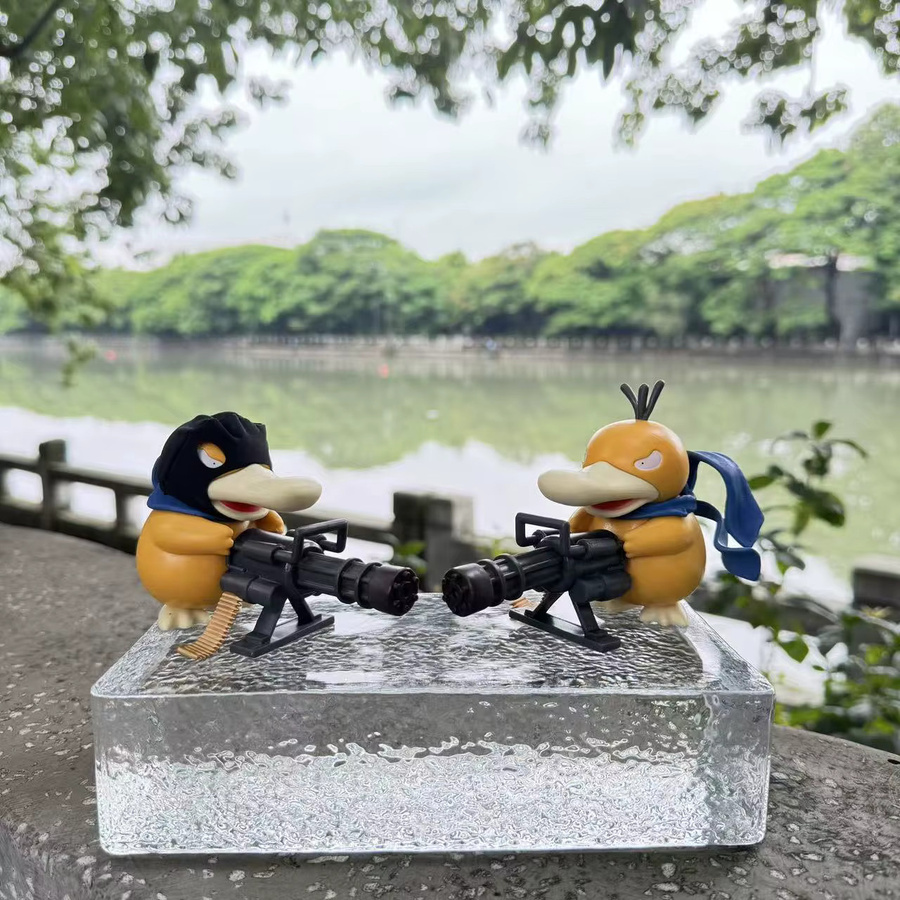 FUNISM Pokémon Gatling Gun Psyduck Charmander Gengar, Stehende Figur - Bild 3