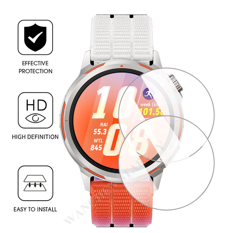 Displayschutzfolie Huawei Watch GT Runner 2, Glas, transparent - Bild 2