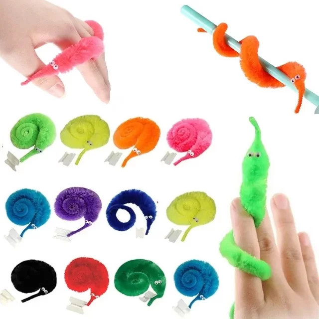 Wurm-Zauberrequisiten, Trickspielzeug, 15-teiliges Set - Bild 1