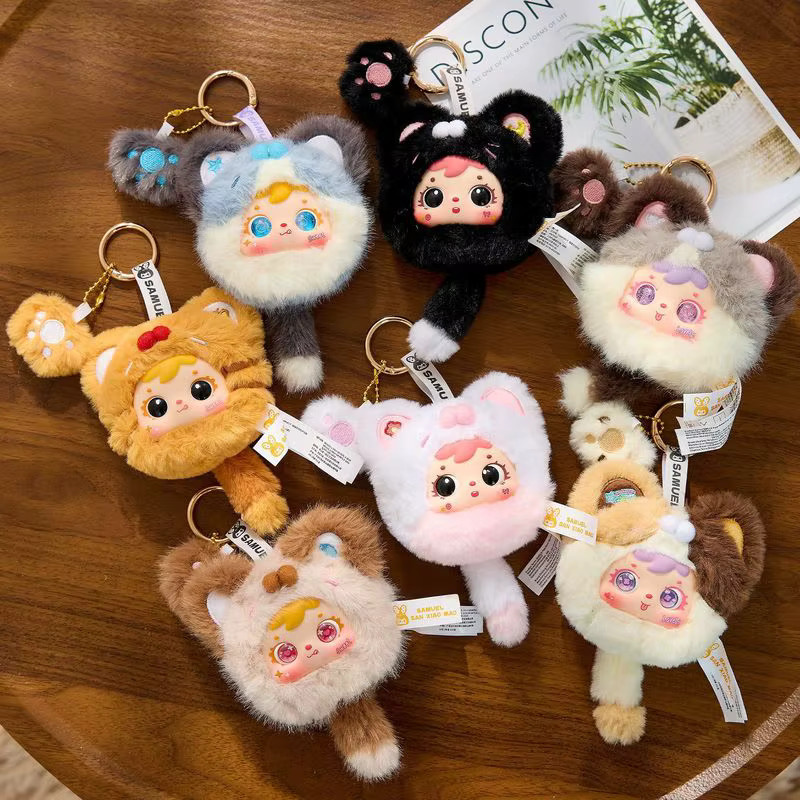 52TOYS Samuel Kitten Paw Anhänger, Plüsch, Vinyl, Blind Box - Bild 2