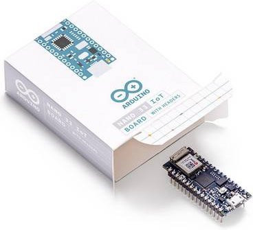 Arduino Nano 33 IoT Board ABX00032 mit Wi-Fi und Bluetooth in Blau - Bild 1