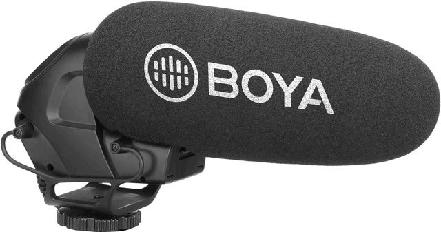 BOYA BY-BM3032 Digitales Kameramikrofon in Schwarz mit 3,5 mm Klinkenanschluss - Bild 1
