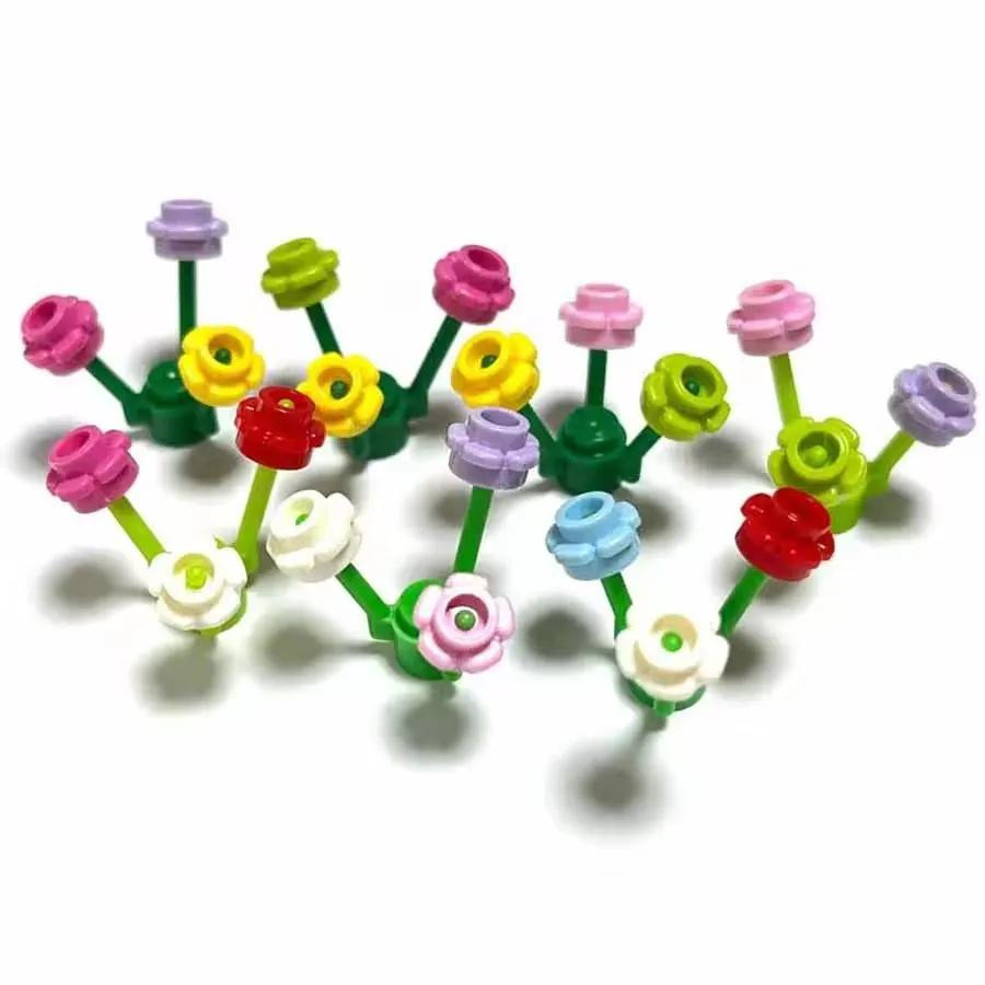Yiran toy Bausteine Blume 300-teiliges Set Bunt / Mehrfarbig - Bild 2