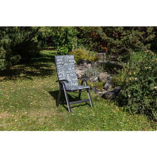 Beo Sitzauflage Bellona für Hochlehner, 2er-Set, grau, Breite: 118 cm, Tiefe: 50 cm - Bild 2