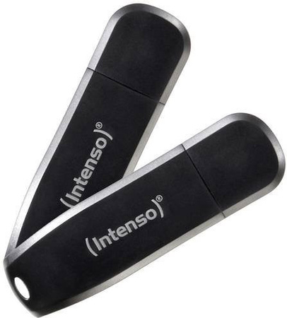 Intenso Speed Line USB-Stick 64GB Schwarz USB 3.2 Gen 1 (USB 3.0) 2er Pack