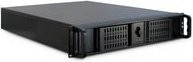 Inter-Tech Servergehäuse 2U-2098-SL in Schwarz mit ATX-Unterstützung und USB-A - Bild 1