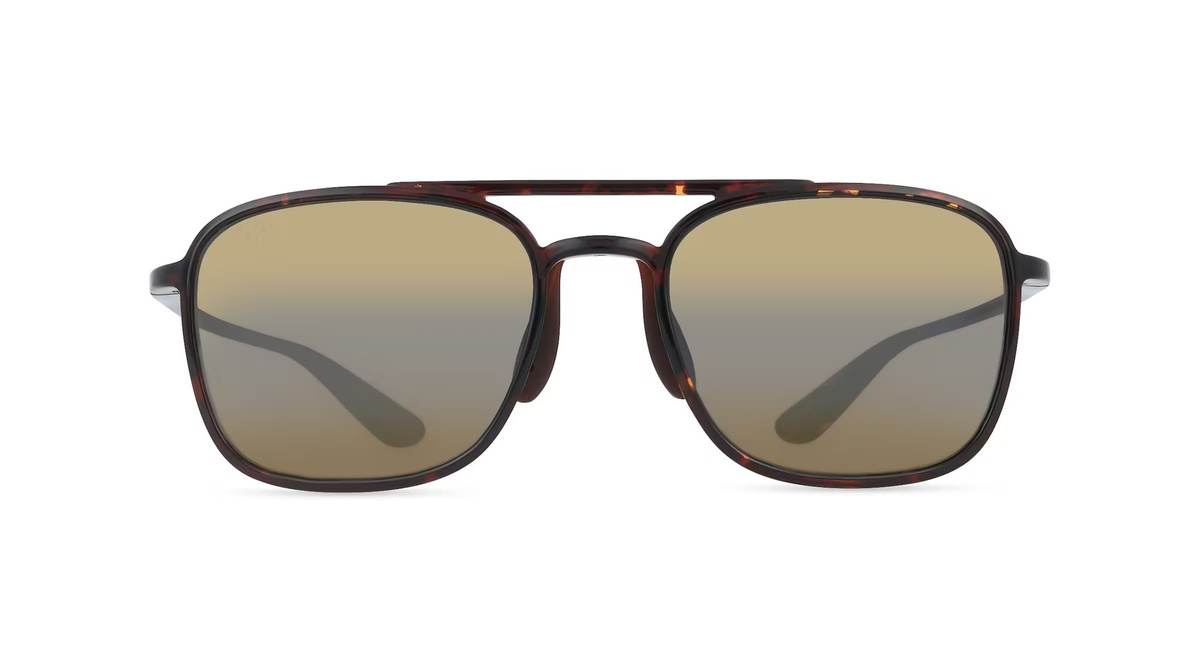 Maui Jim H447 Sonnenbrille Aviator, Vollrand, Kunststoff, Unisex, braun - Bild 1