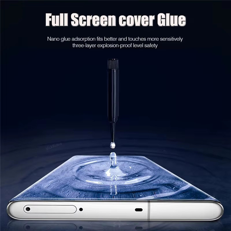 HD UV gehärtetes Glas Displayschutzfolie für Samsung Galaxy S24 S23 S22 S21 S20 Plus Ultra FE Note 20 S10 Lite 5G transparent - Bild 5