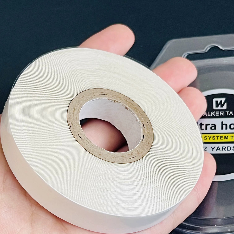 12 Yards Haarsystem-Klebeband, doppelseitig, weiß, Ultra Hold - Bild 2