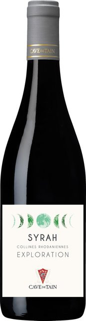 Cave de Tain Exploration Syrah Rotwein, 2023, Rhône, halbtrocken, 0,75 l - Bild 1
