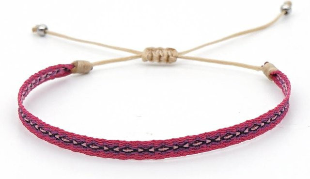 Stoffarmband Ambiel Charm, Weiß, Polyester, Damen - Bild 1