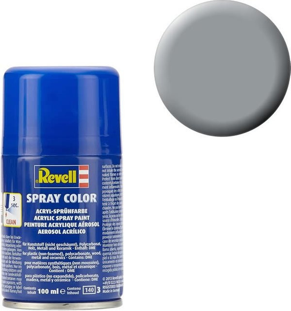 Revell Acrylfarbe Hellgrau matt, Spraydose, 100ml - Bild 3